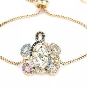 🐢Rhinestone Turtle Bracelet